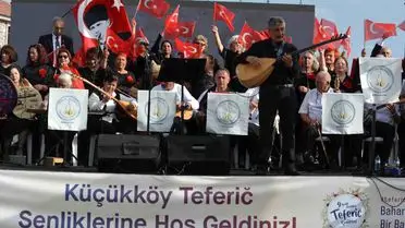 Ayvalık’ta 9. Küçükköy Teferic Şenlikleri’ne Renkli Türk Halk Müziği Dokunuşu
