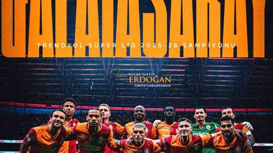 Erdoğan, Galatasaray'ın Süper Lig Şampiyonluğunu Resmen Tebrik Etti
