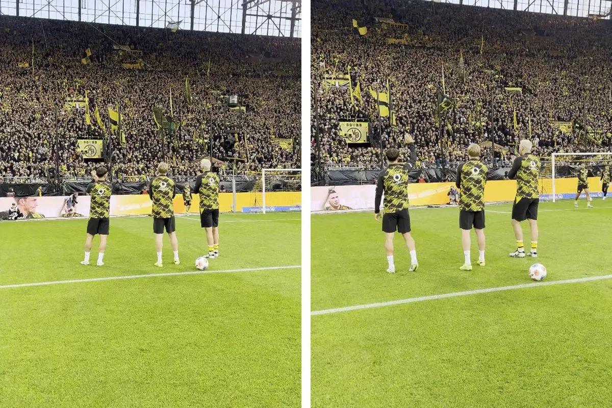Dortmund'un Son Selamı: Özcan, Süle ve Brandt Tribünlerde Veda Etti
