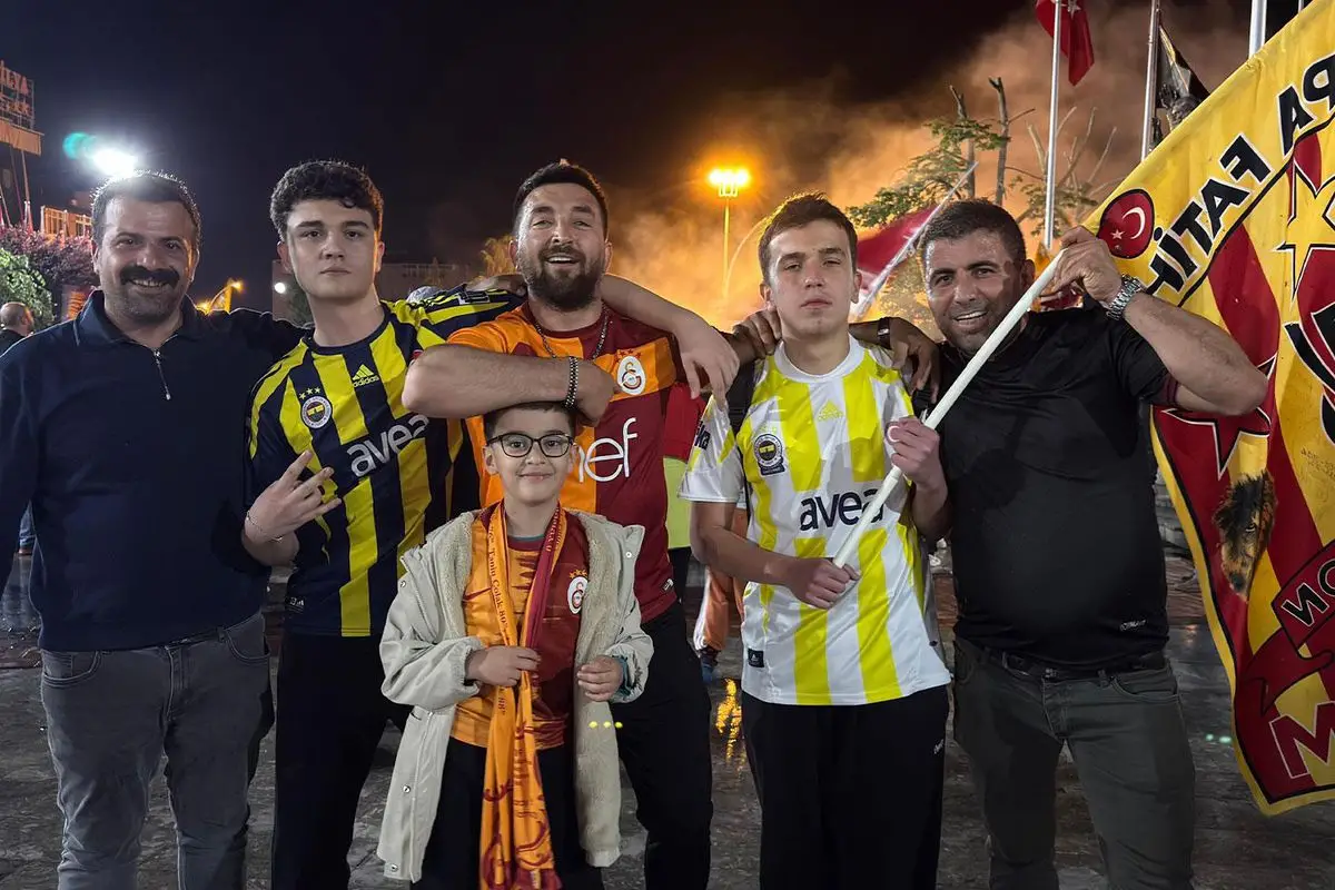 Safranbolu’da Taraftar Dostluğu: Fenerbahçeliler Galatasaray Coşkusuna Katıldı