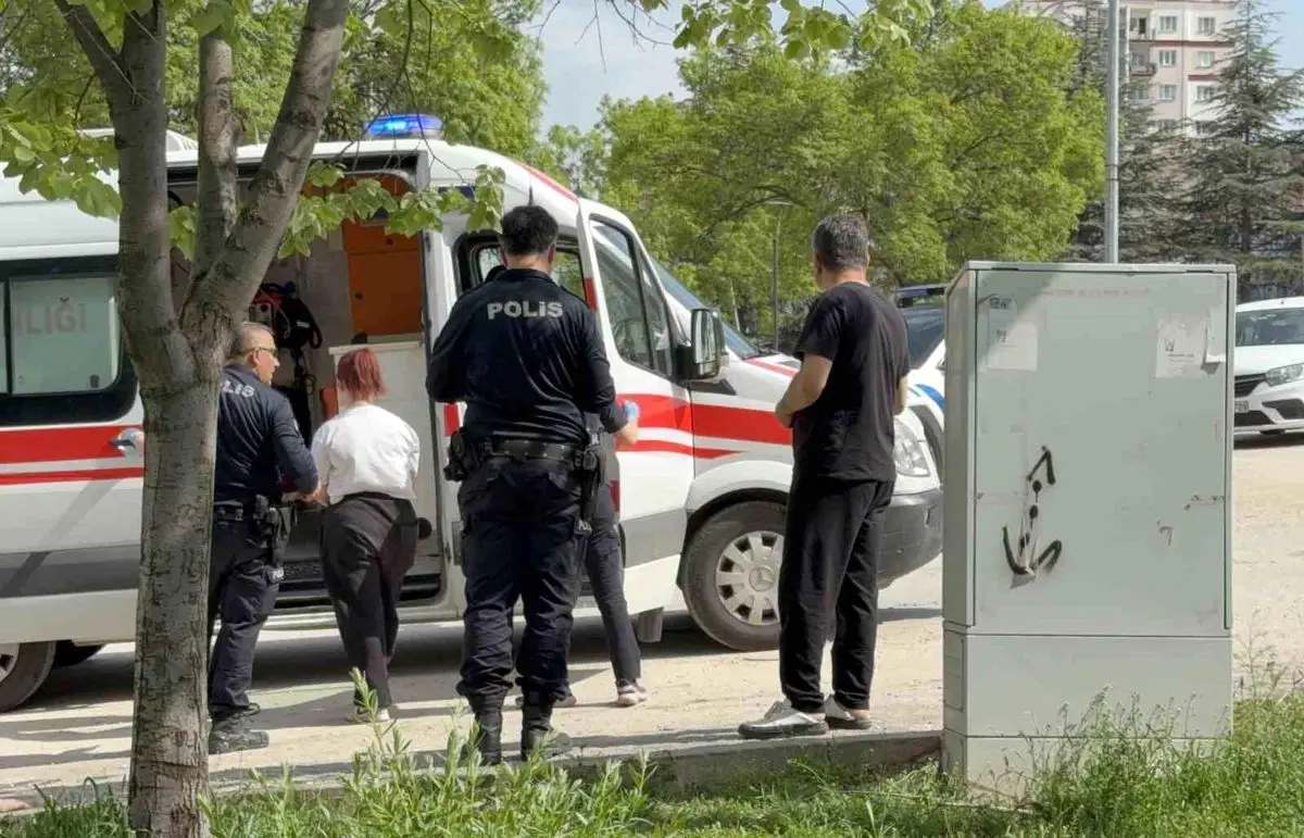 Eskişehir'de bıçaklı kavga sonrası olay yeri