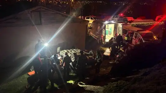 Erzincan’da Kontrolden Çıkan Araç Devrildi: 2 Kişi Yaralı