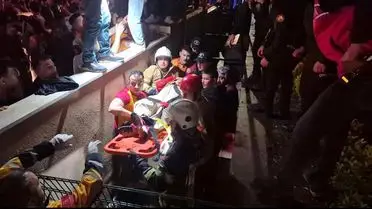 Bartın’da Şampiyonluk Coşkusunda Kadın Taraftar Duvarı Yıkıldı, 2 Metre Yüksekten Düşerek Yaralandı