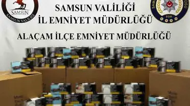 Samsun Alaçam’da 50 Bin Dolu Makaron Ele Geçirildi: Gözaltı ve Soruşturma Başlatıldı