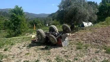 Manisa’nın Soma İlçesinde 79 Yaşındaki Çiftçi Traktör Kazasında Hayatını Kaybetti