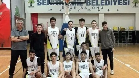 Gaziantep Kolej Vakfı Özel Okulları Genç Erkekler Basketbol Turnuvası’nda Altın Madalya Kazandı