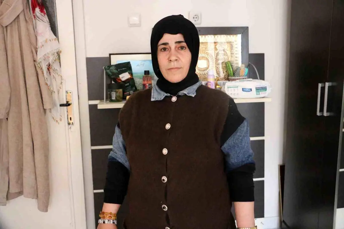 Mülkiye Gögercin’in Diyarbakır’da dört çocuk annesi olduğu an