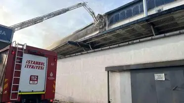 Esenyurt'ta Plastik Poşet Fabrikasında Yangın Kontrol Altına Alındı