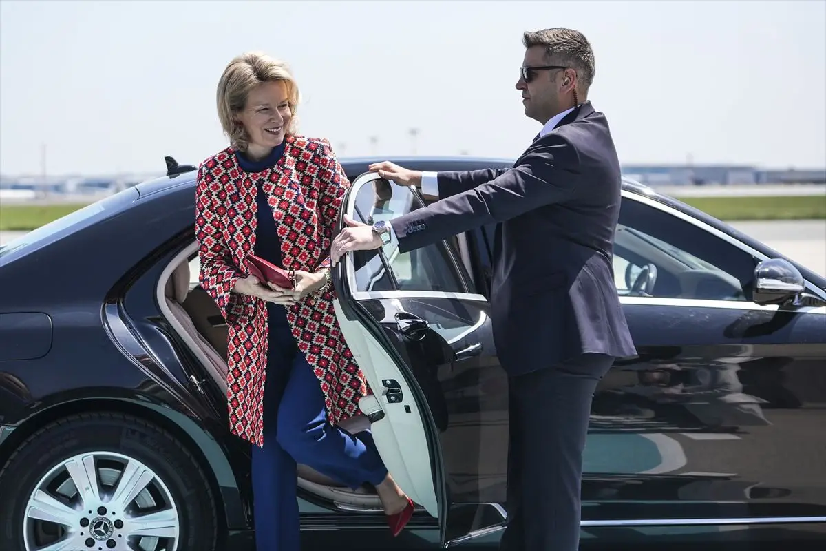 Belçika Kraliçesi Mathilde İstanbul'da