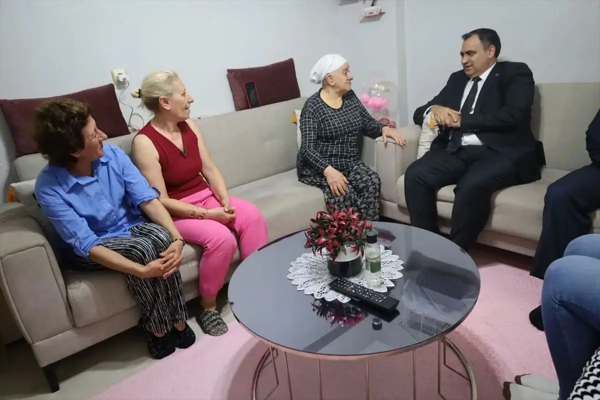 Kırklareli'de Şehit ve Gazi Ailelerine Moral Ziyareti