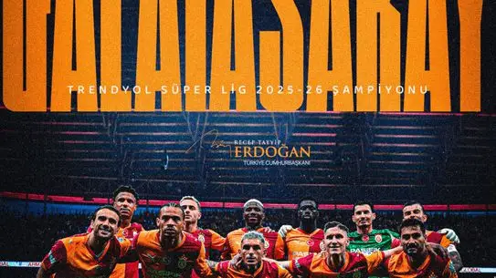 Cumhurbaşkanı Erdoğan, Galatasaray'ın Şampiyonluğunu Resmi Mesajla Kutladı