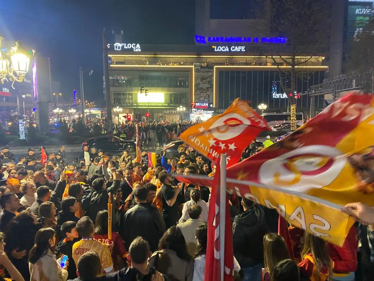 Galatasaray’ın 26. Şampiyonluk Coşkusu Ankara’da