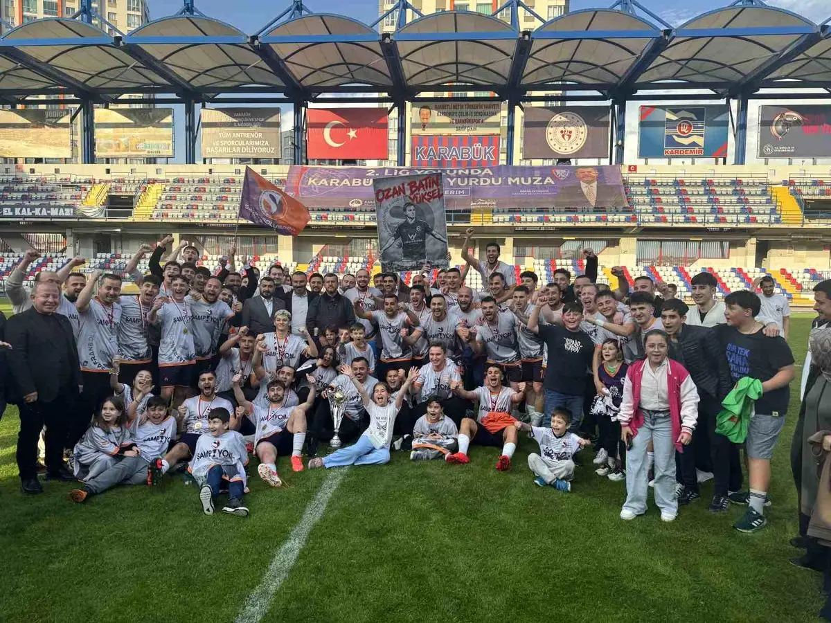 Safranboluspor, Karabük 1. Amatör Lig Play Off Finali'nde Şampiyonluğa Ulaştı