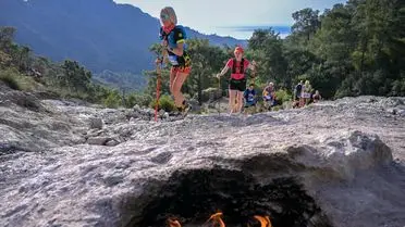 Kemer'de 12. Corendon Tahtalı Run to Sky Etkinliği Büyük İlgi Gördü