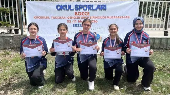 Gökçedere Ortaokulu Kız Bocce Takımı Türkiye Şampiyonası'na Katılma Hakkı Kazandı