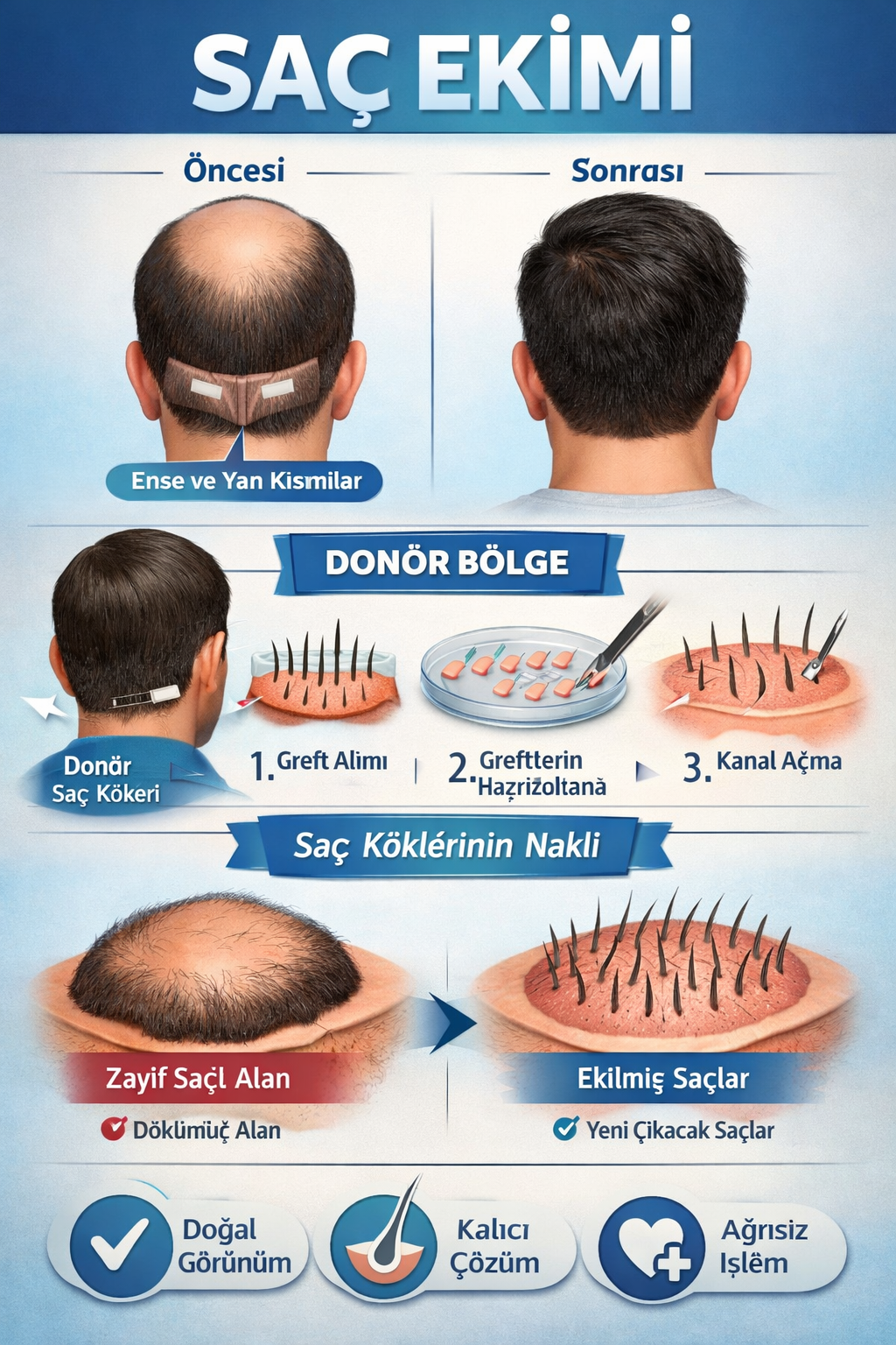 En İyi 10 Saç Ekimi Kliniği