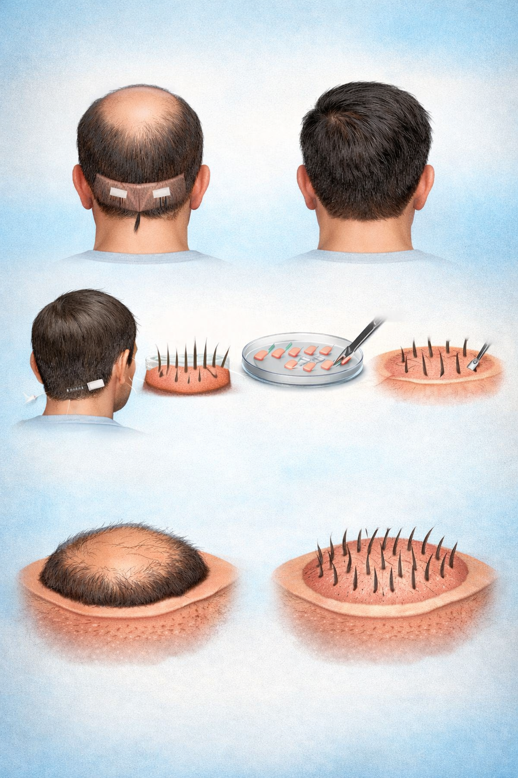 DHI Saç Ekimi Nasıl Uygulanır?