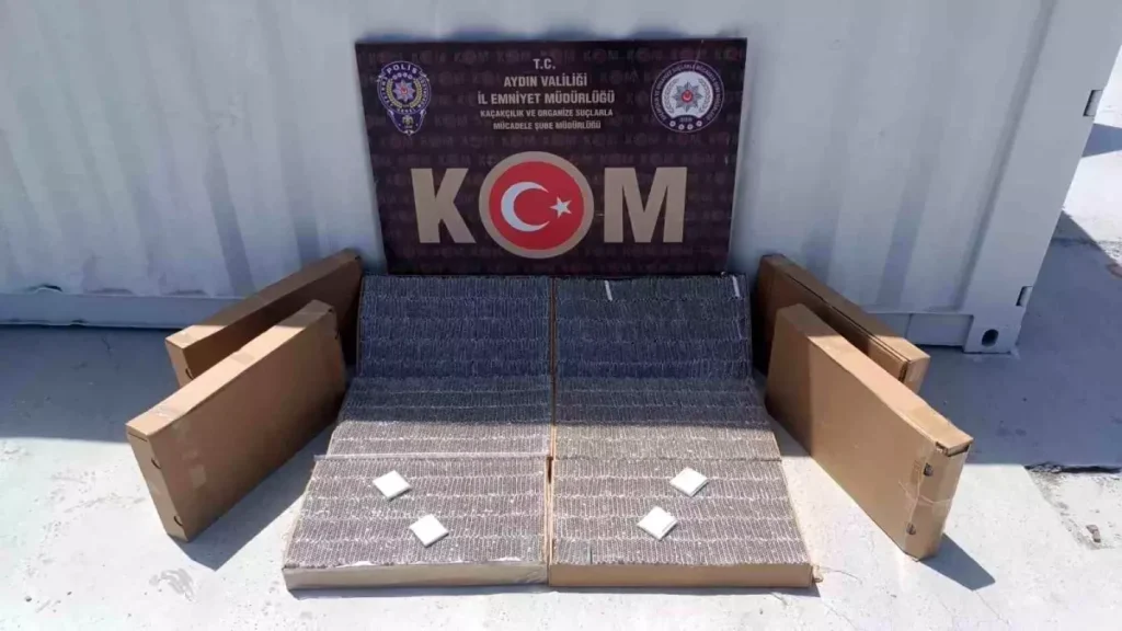 Aydın’da Kaçakçılık Operasyonu: 51 Bin Makaron Ele Geçirildi