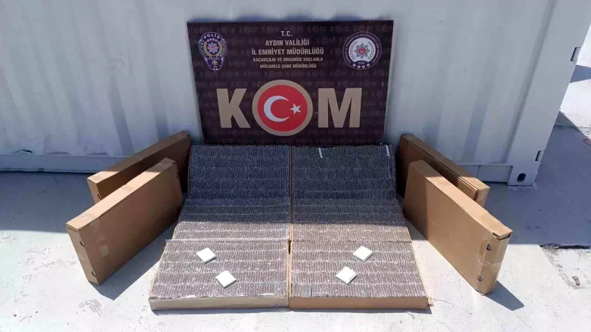 Aydın’da 58 Kilogram Tütün Ele Geçirildi