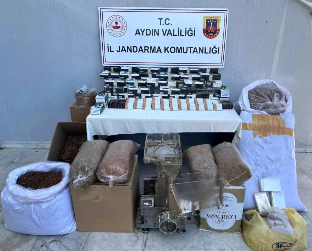 Sahte Tütün Operasyonu: Aydın’da 1 Gözaltı