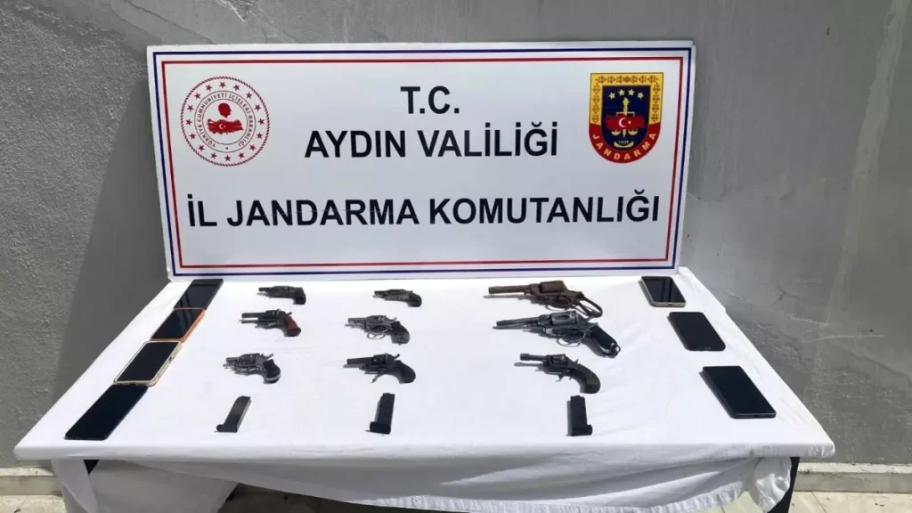 Aydın’da Büyük Operasyon: Silah Ticareti Sonu Kısmet