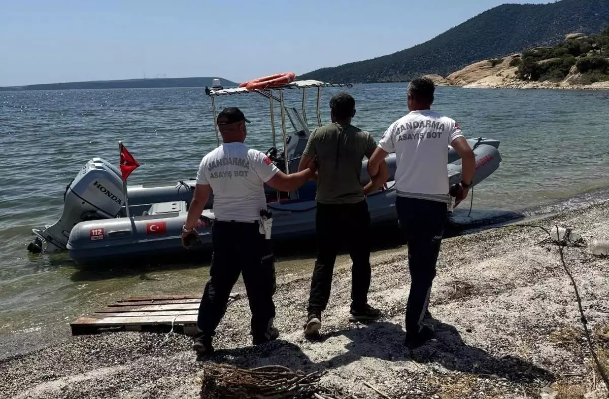 Jandarmayı Görünce Kaçmaya Çalışan Şüpheli Yakalandı