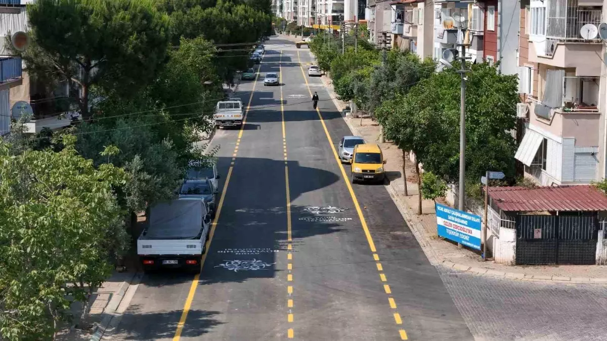 Aydın’da Yol Çalışmaları Sürüyor