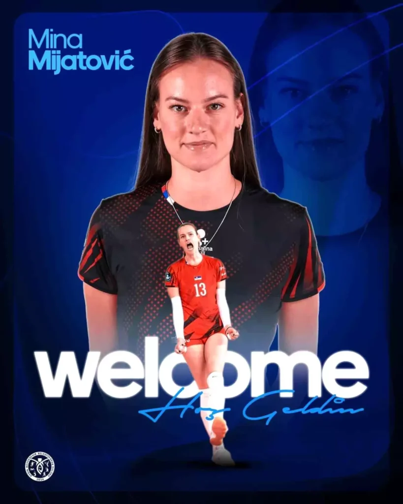 Aydın Büyükşehir Belediyespor, Sırp Smaçör Mina Mijatovic’i Transfer Etti