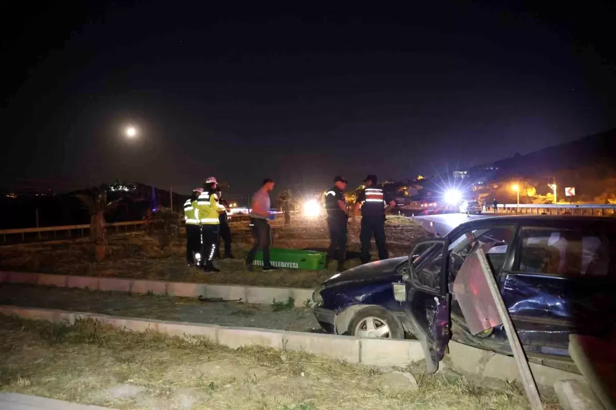 Trafik Kazasında 2 Kişi Hayatını Kaybetti