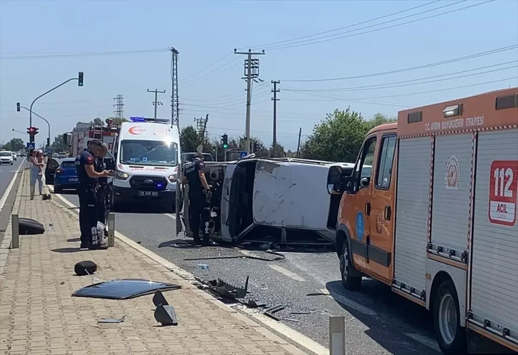 Aydın’da Korkunç Kaza: 4 Yaralı