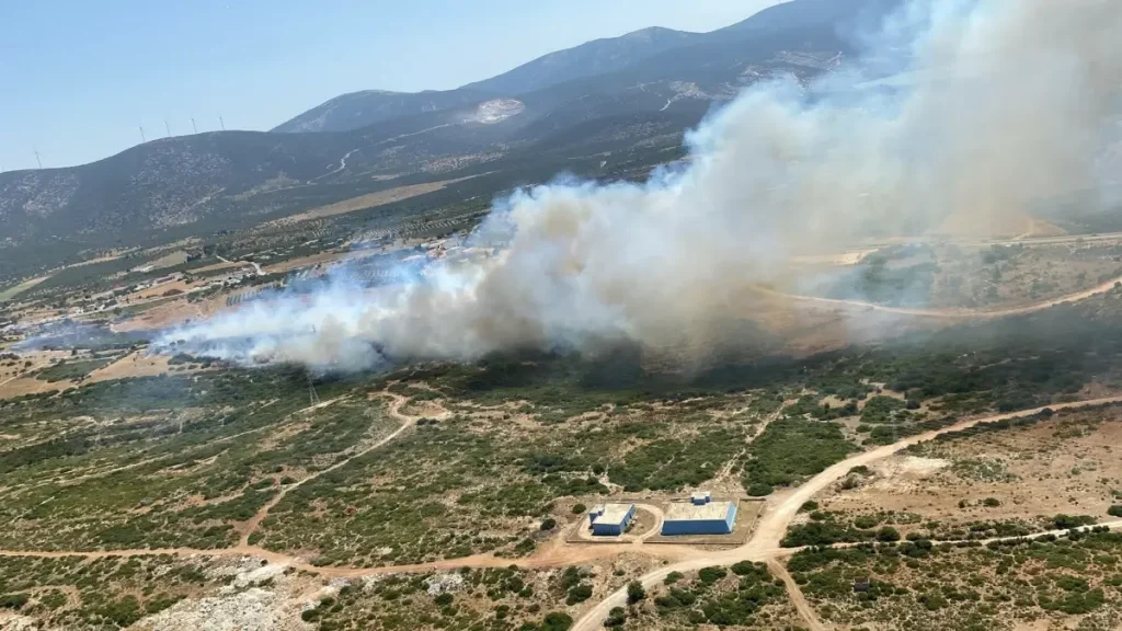 Didim’deki Maki Yangını Kontrol Altına Alındı