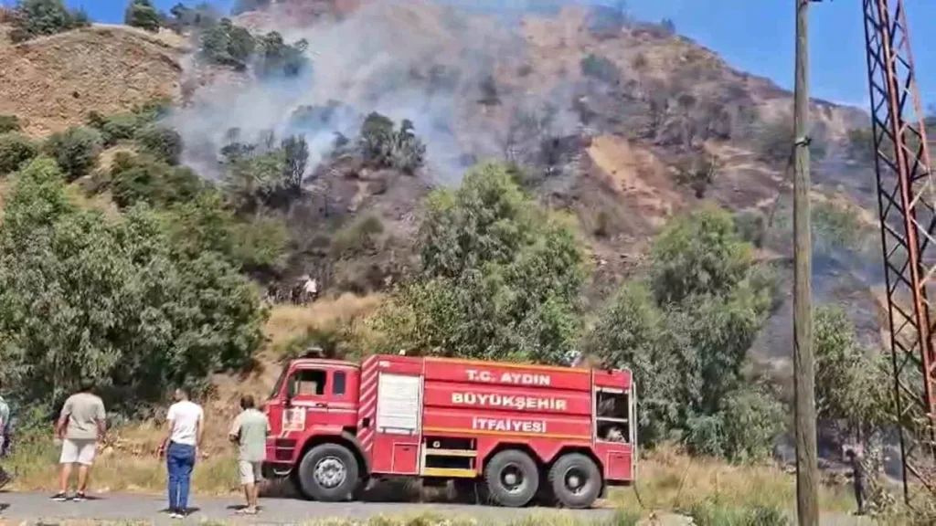 Aydın’da 48 Saatlik Yangın Marathonu