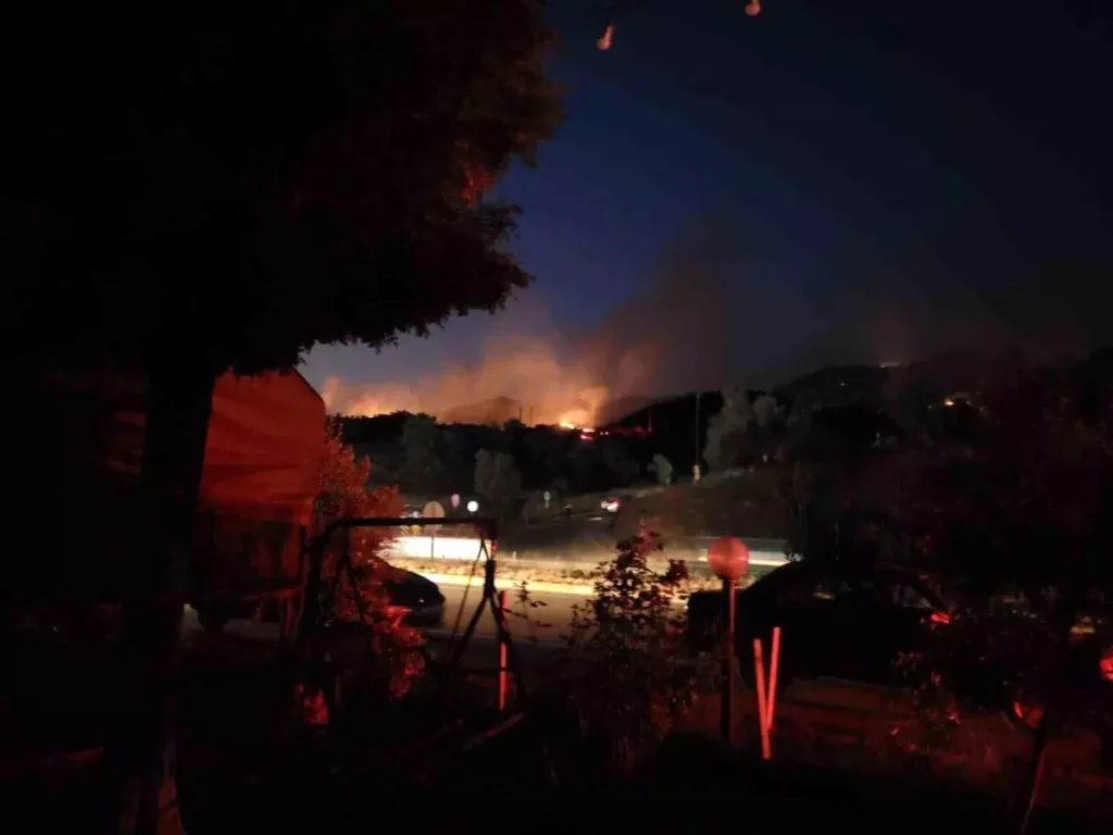 Aydın Efeler’de Trafo Patlaması Sonucu Yangın