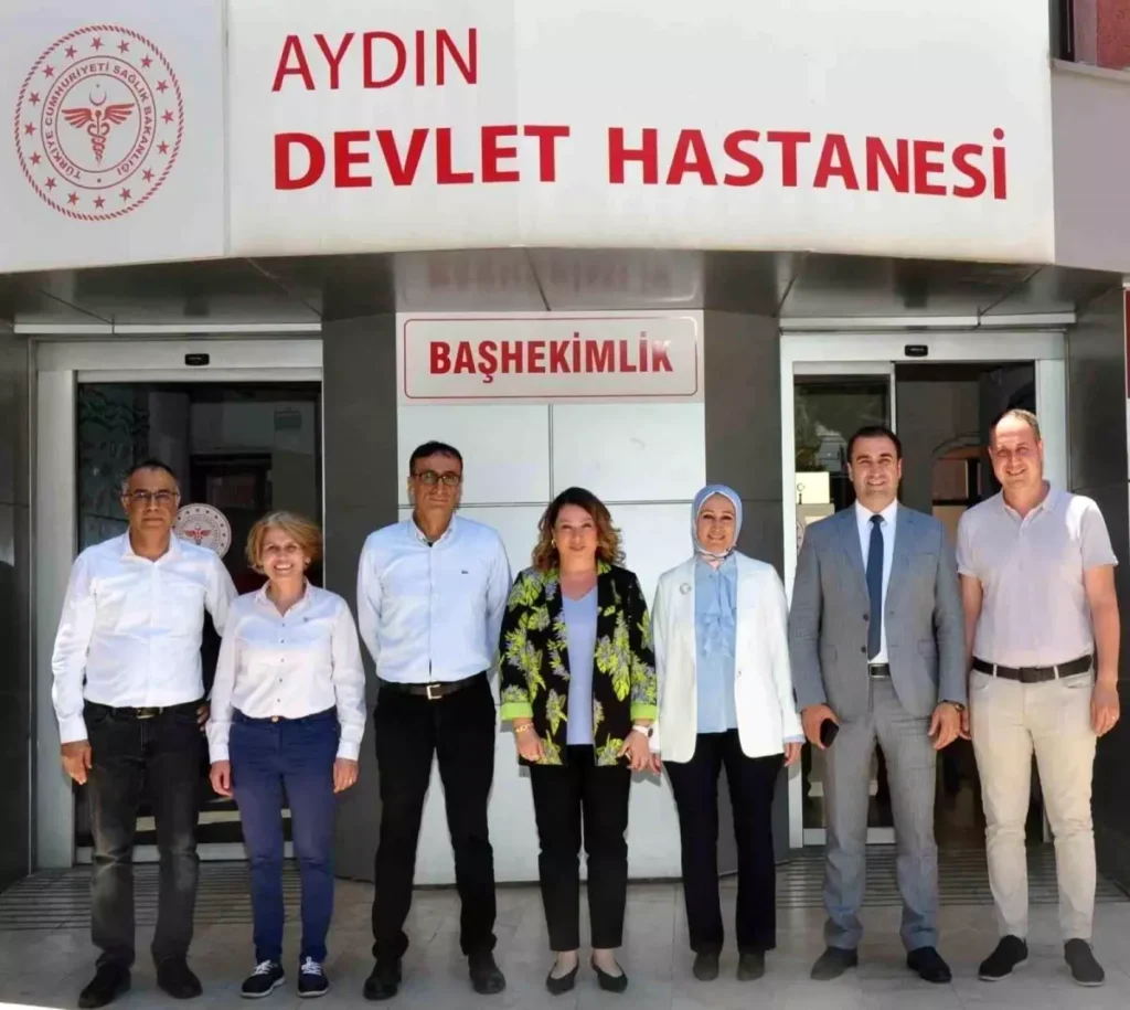 Sağlık Çalışanları Aydın Devlet Hastanesi’nde Bayramlaştı