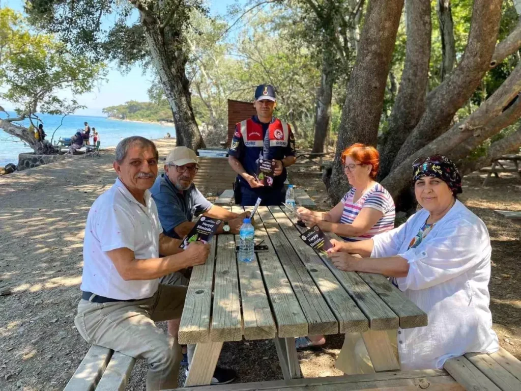 Doğa Bilinci: Aydın Jandarmasının Kuşadası Milli Parkı Etkinliği