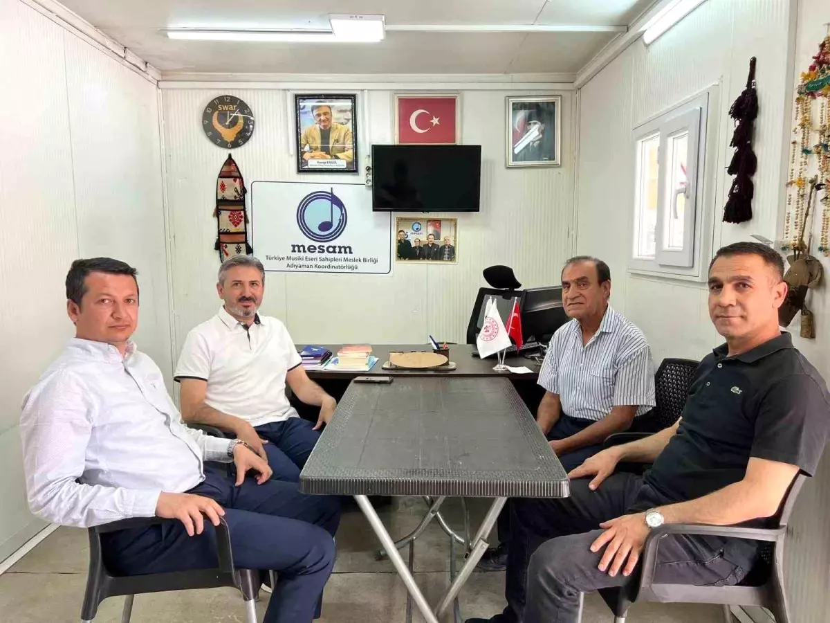Sanatçılarla Bağlar Güçleniyor: Bakan Yardımcısı MESAM’ı Ziyaret Etti