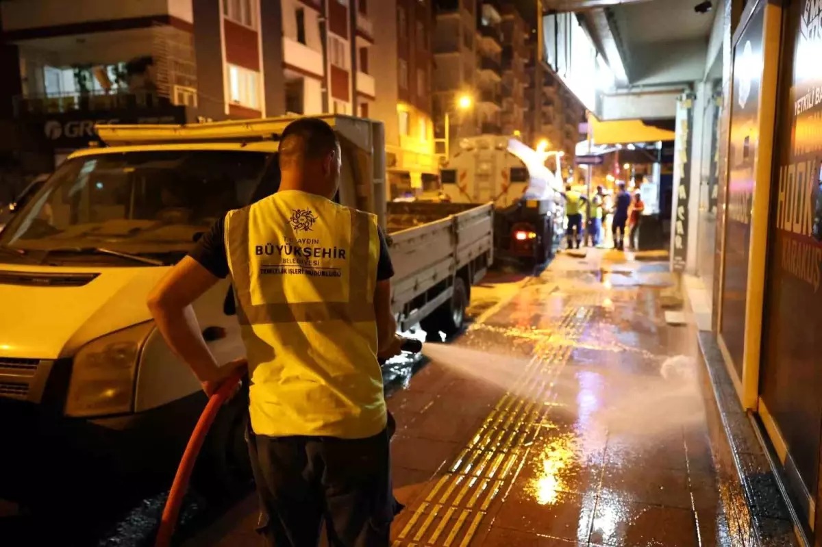 Aydın Büyükşehir Belediyesi Temizlik Çalışmalarına Hız Verdi