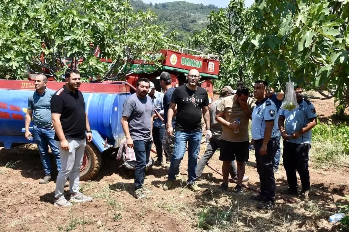 Ekipler Yangını Kontrol Altına Aldı