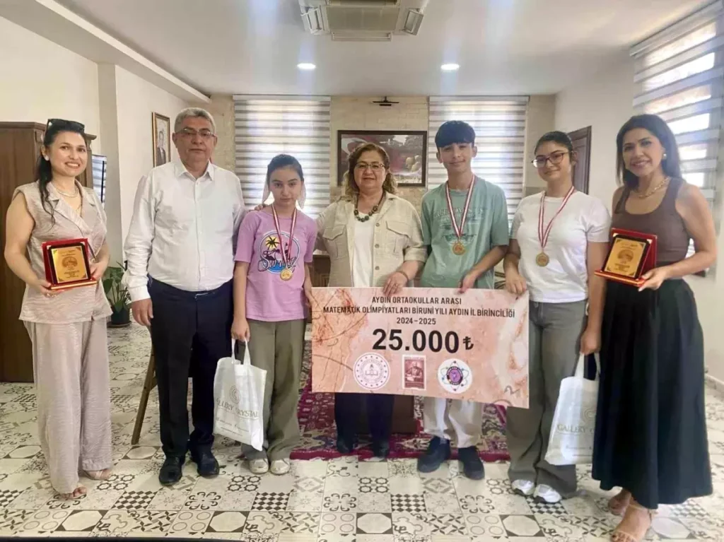 Matematik Olimpiyatları’nda Başarı: Öğrenciler Ödüllendirildi