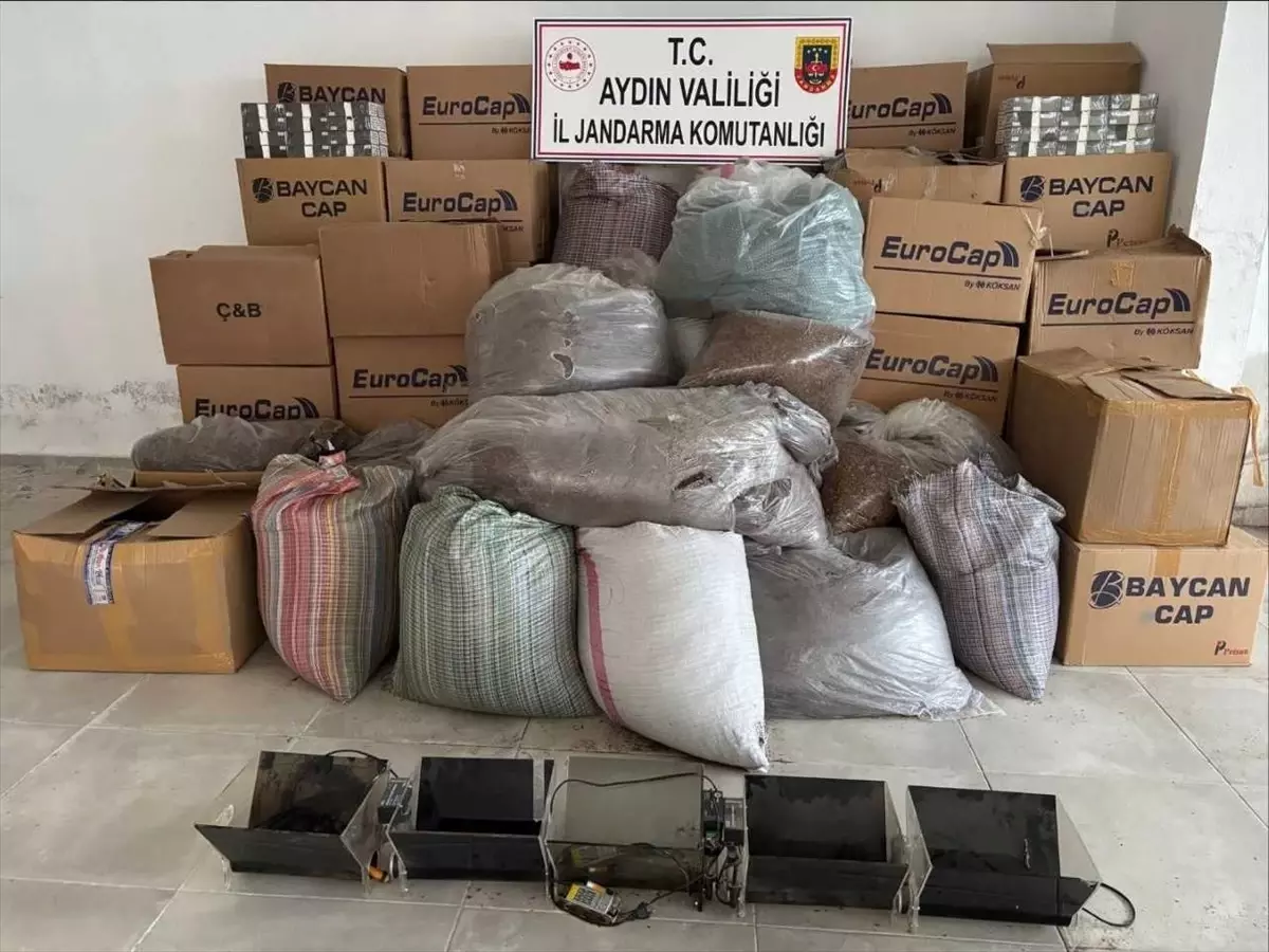 Kaçak Sigara Operasyonu: 3 Şüpheli Gözaltında