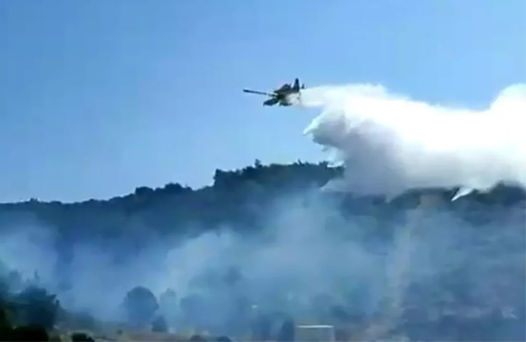Kuşadası’ndaki Orman Yangını Kontrol Altına Alındı
