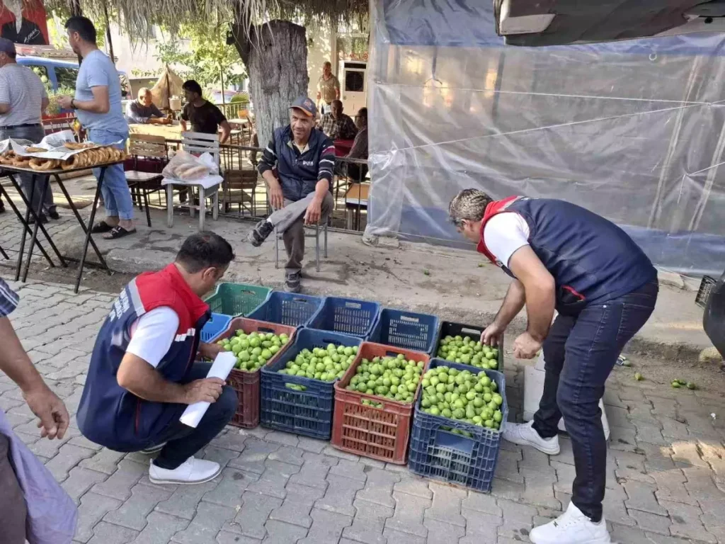 Aydın’da İlek Pazarında Güvenlik Denetimi