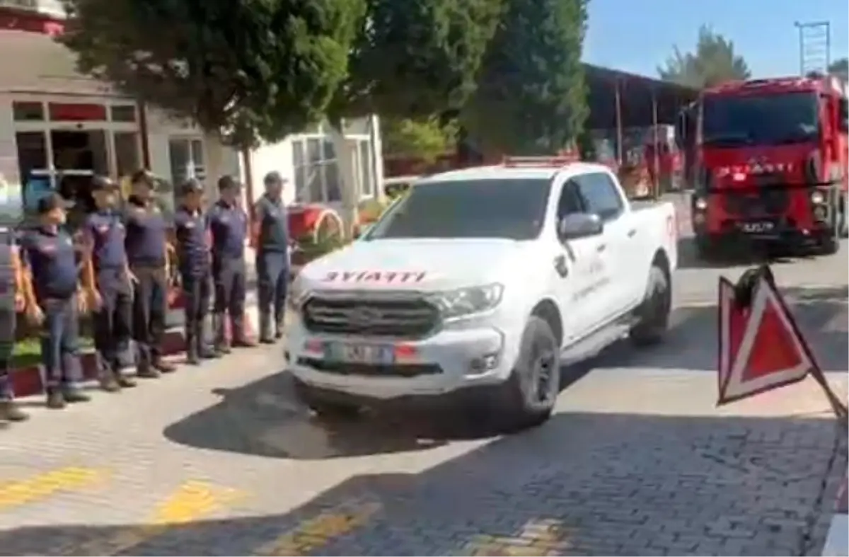 Uşak’ta Orman Yangınına Aydın’dan Destek