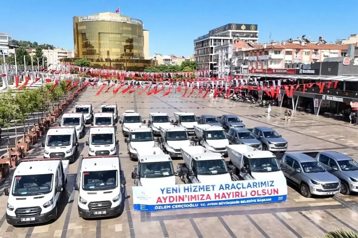 Aydın Büyükşehir’den Bozdoğan’a Yeni Hizmet Aracı