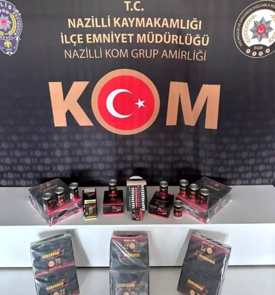 Kaçak Cinsel Gücü Artırıcı Takviyelere Darbe