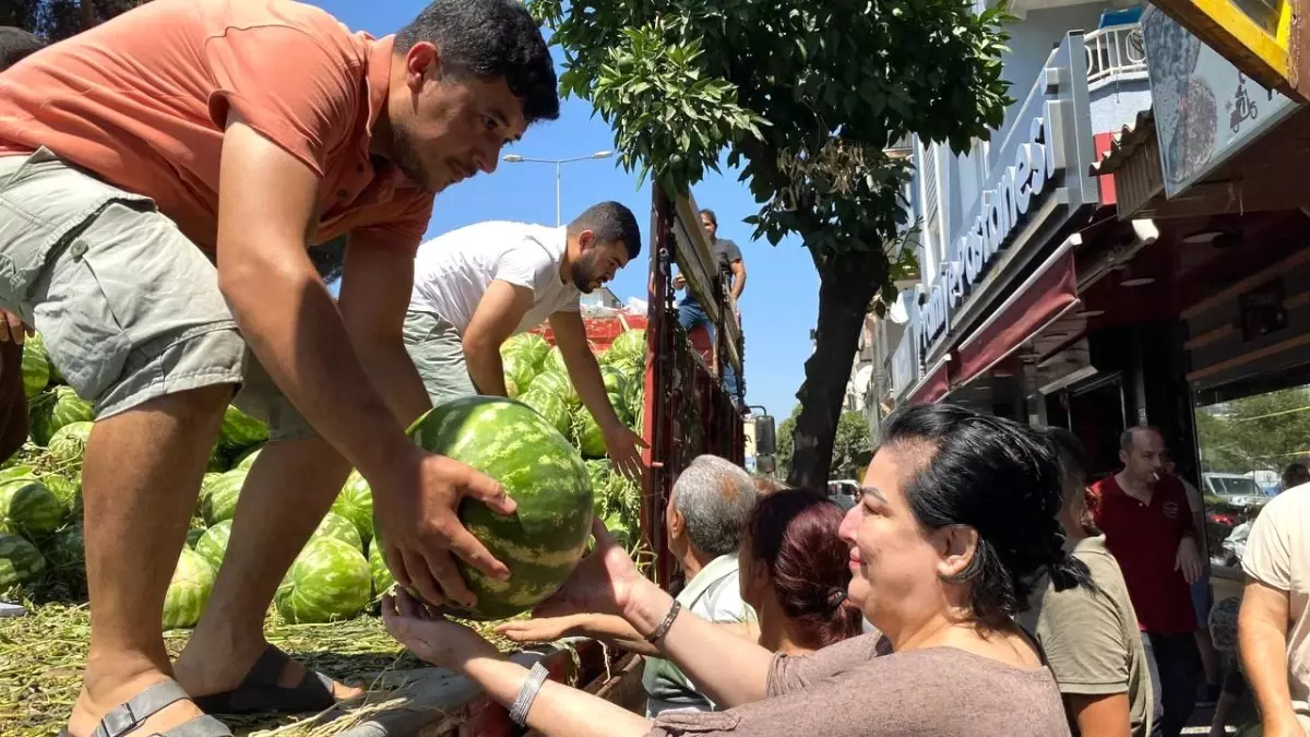 Aydın’da Karpuz Hayrı