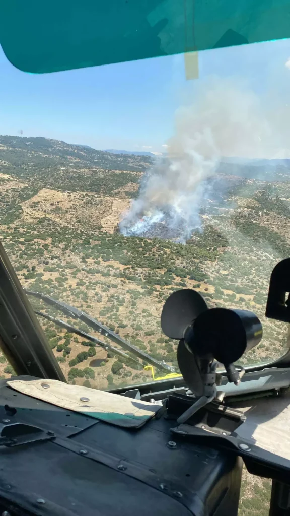 Ege Bölgesi’nde Yangın: Aydın’da Tarım Arazileri Tehlikede
