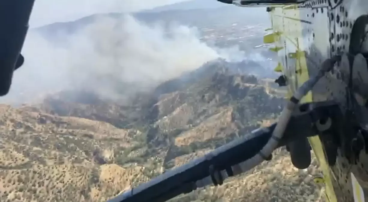 Aydın Efeler’de Tarım Arazisinde Yangın