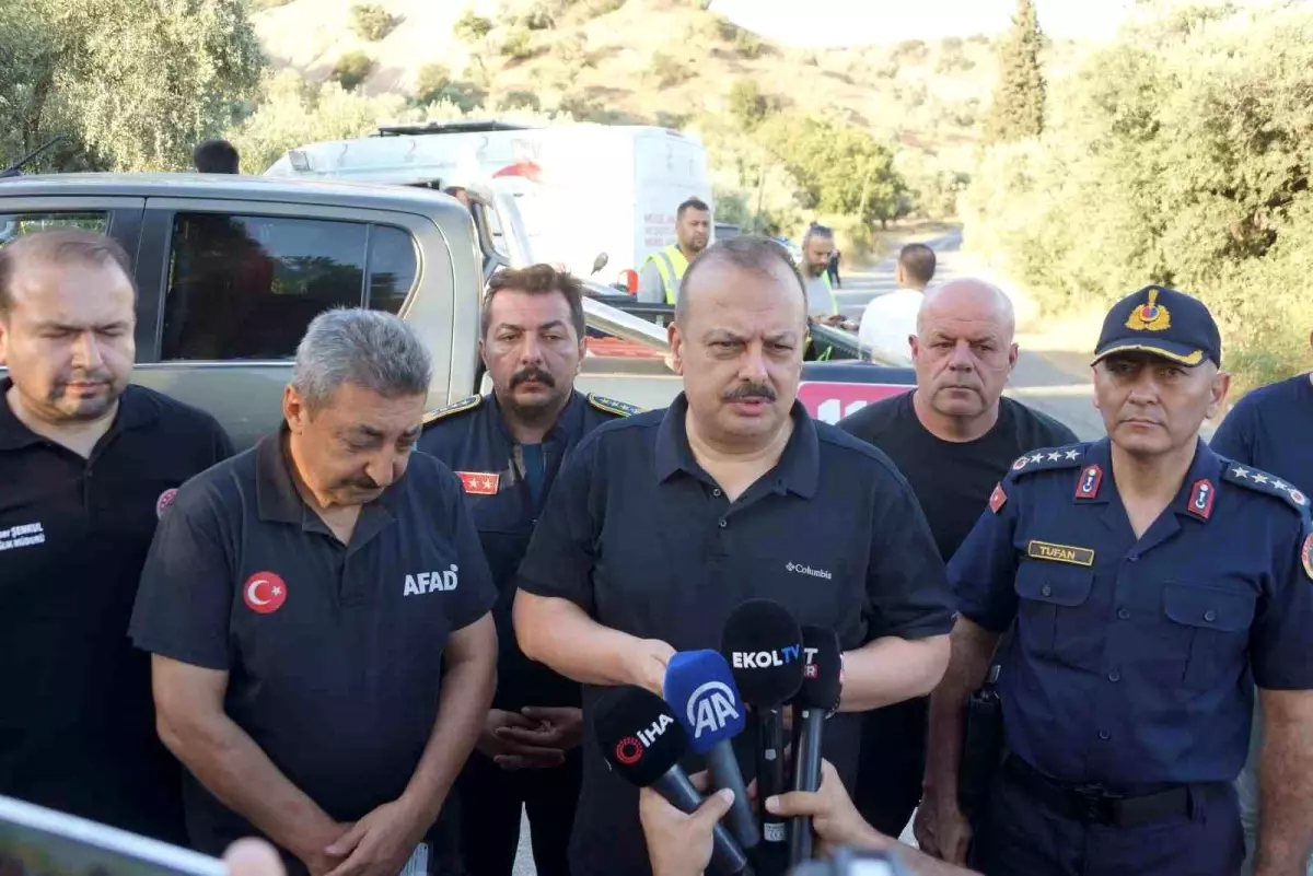 Aydın’da Kıyasıya Yangın Mücadelesi