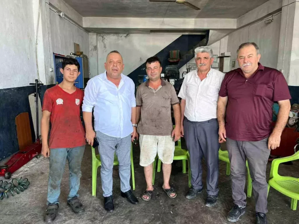 **Bozdoğan’da Başkan Özel’den Esnafa Samimi Ziyaret**